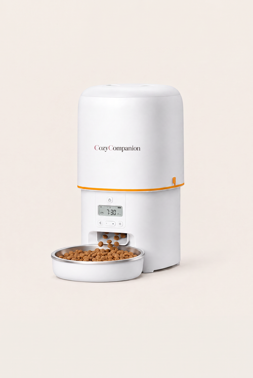 Dine 4L Automatic Feeder in white