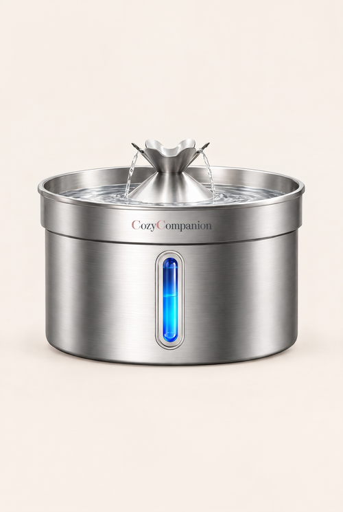 CozyCompanion 4L Brook Stainless Pet Fountain