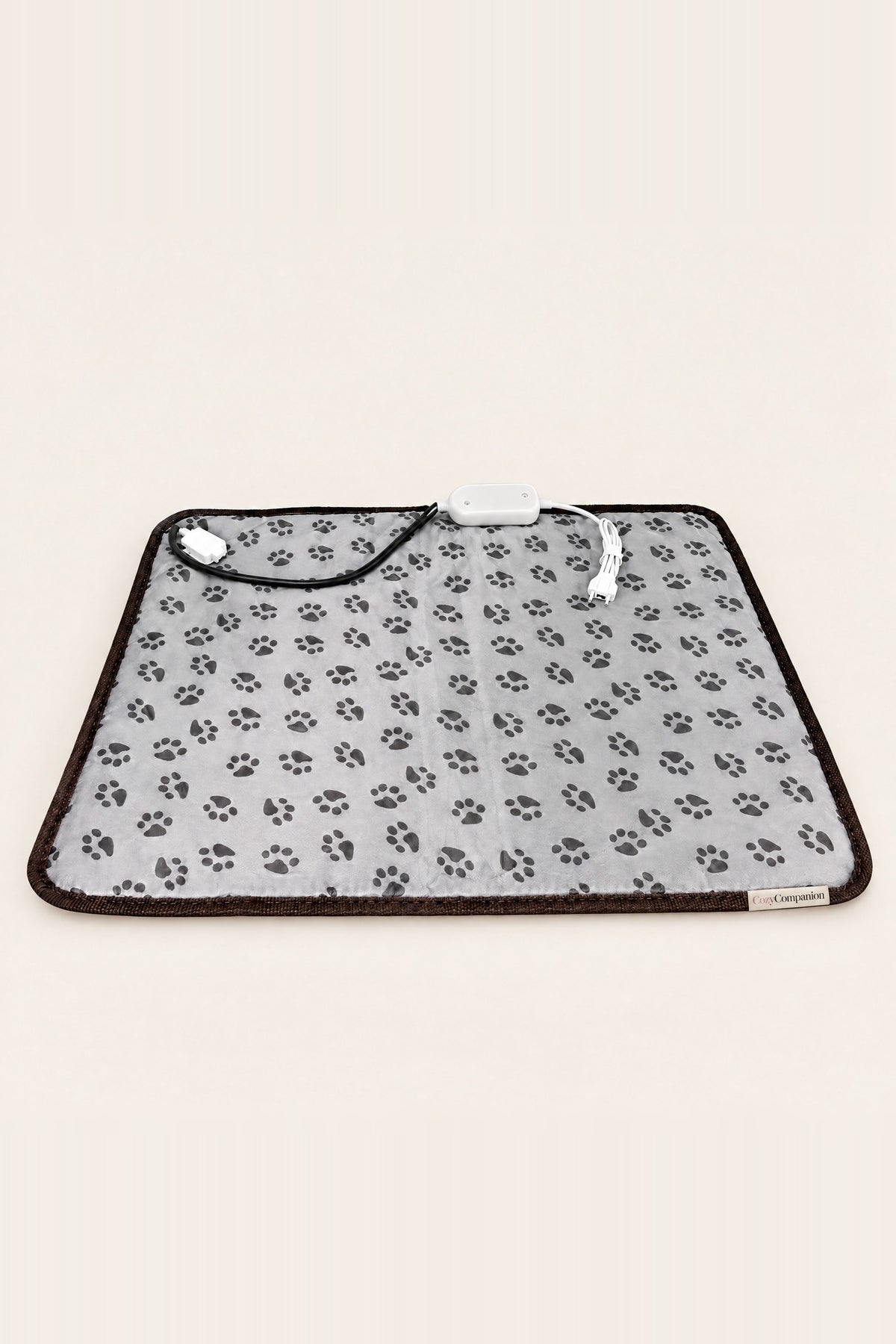 Nestle Heated Pet Pad with paw pattern