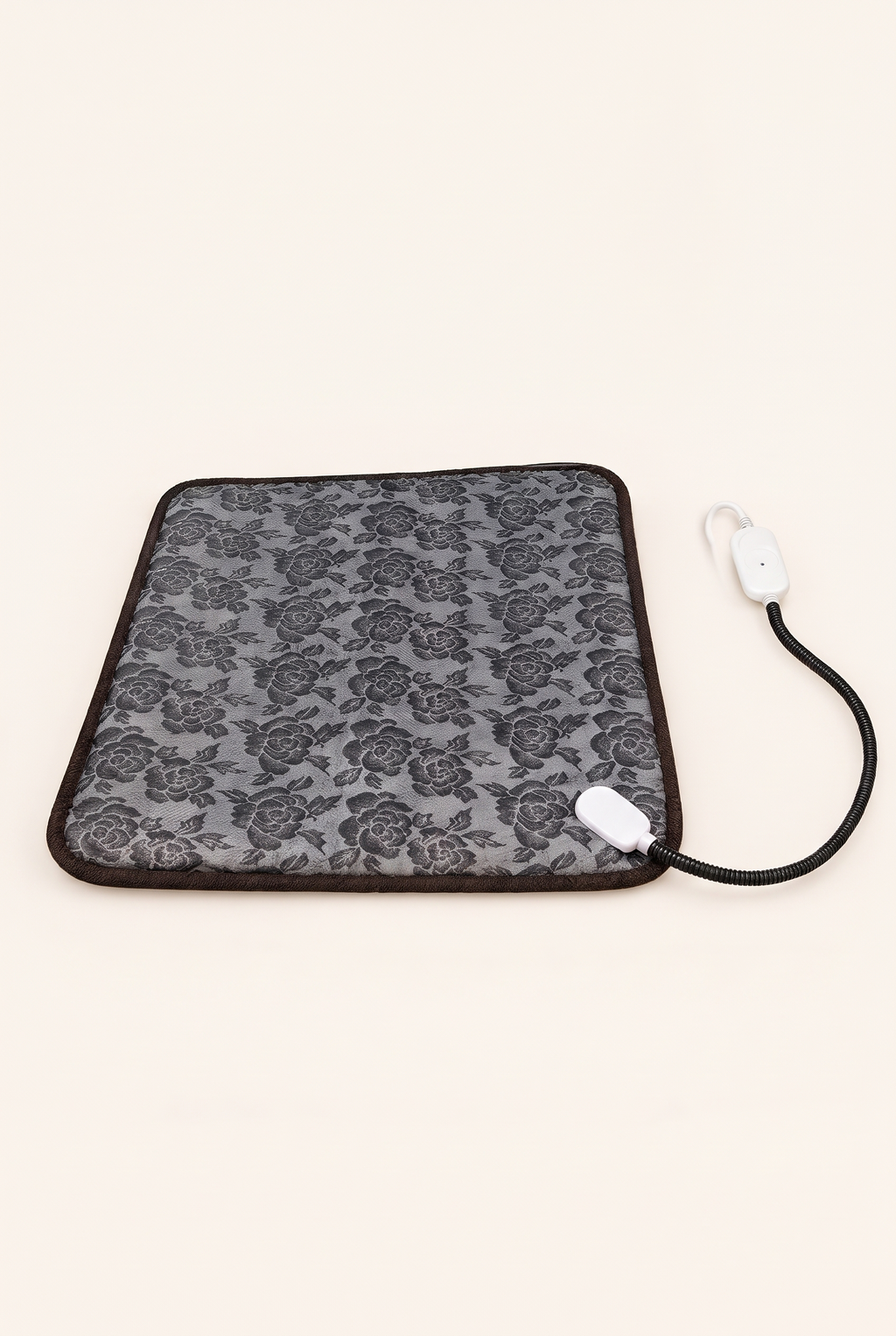 Heated Pet Pad in the rose pattern