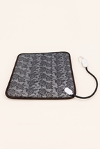 Heated Pet Pad in the rose pattern