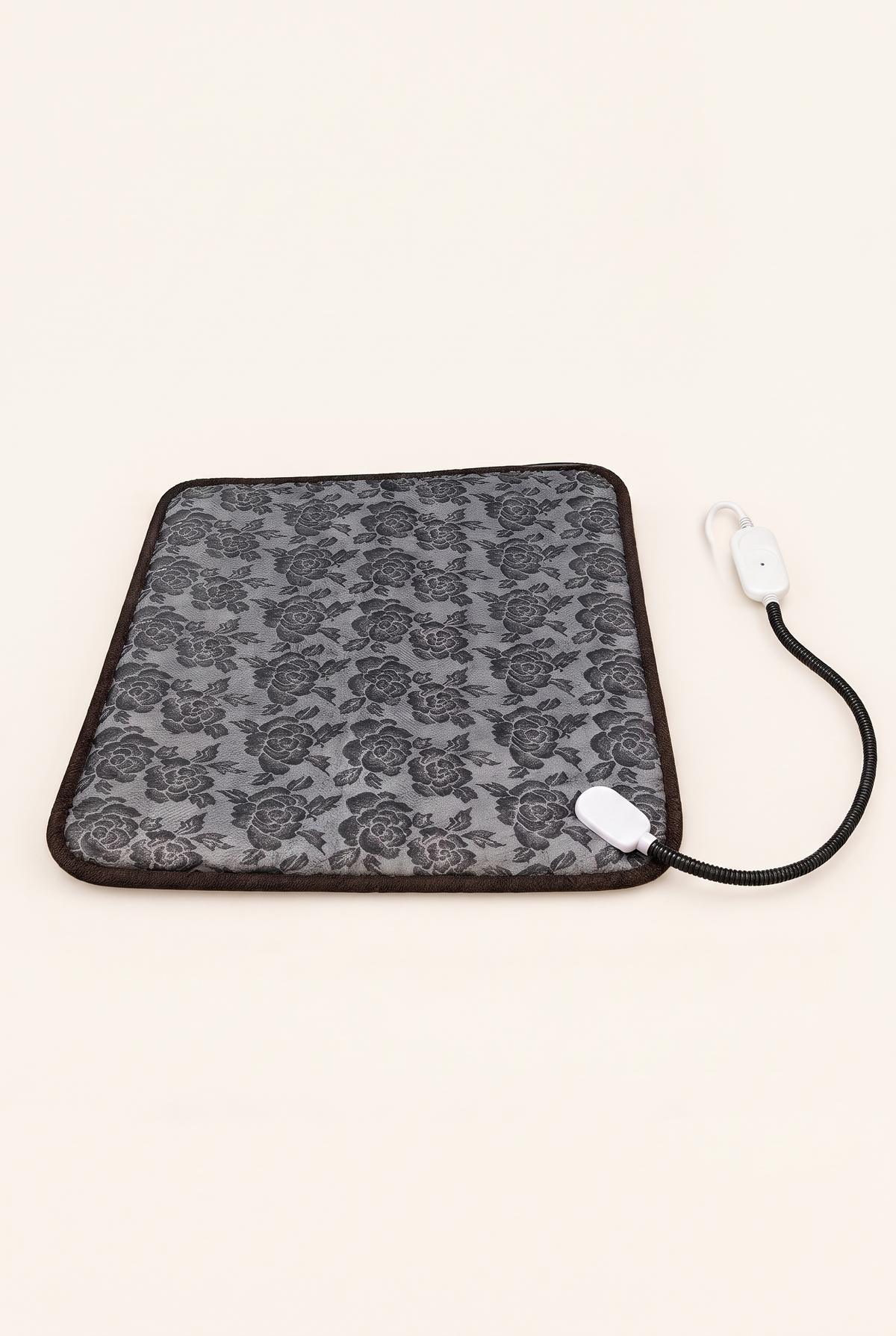 Heated Pet Pad in the rose pattern