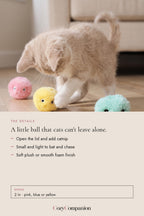 Chirp Catnip Ball: the details