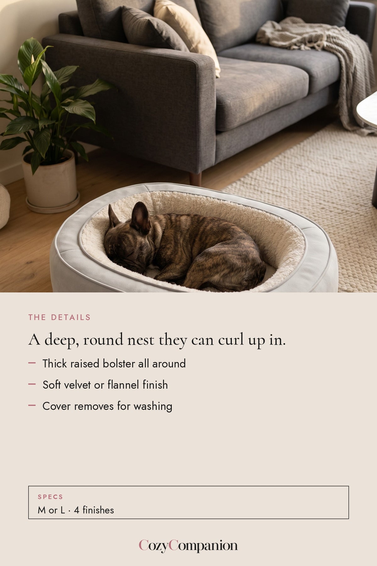 Cocoon Deep Sleep Bed: the details
