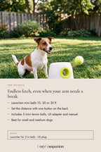 Fetch Automatic Ball Launcher: the details