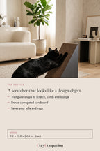 Peak Triangle Cat Scratcher: the details