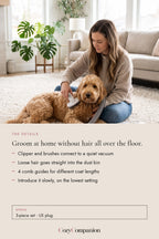 Sweep Grooming Vacuum Kit: the details