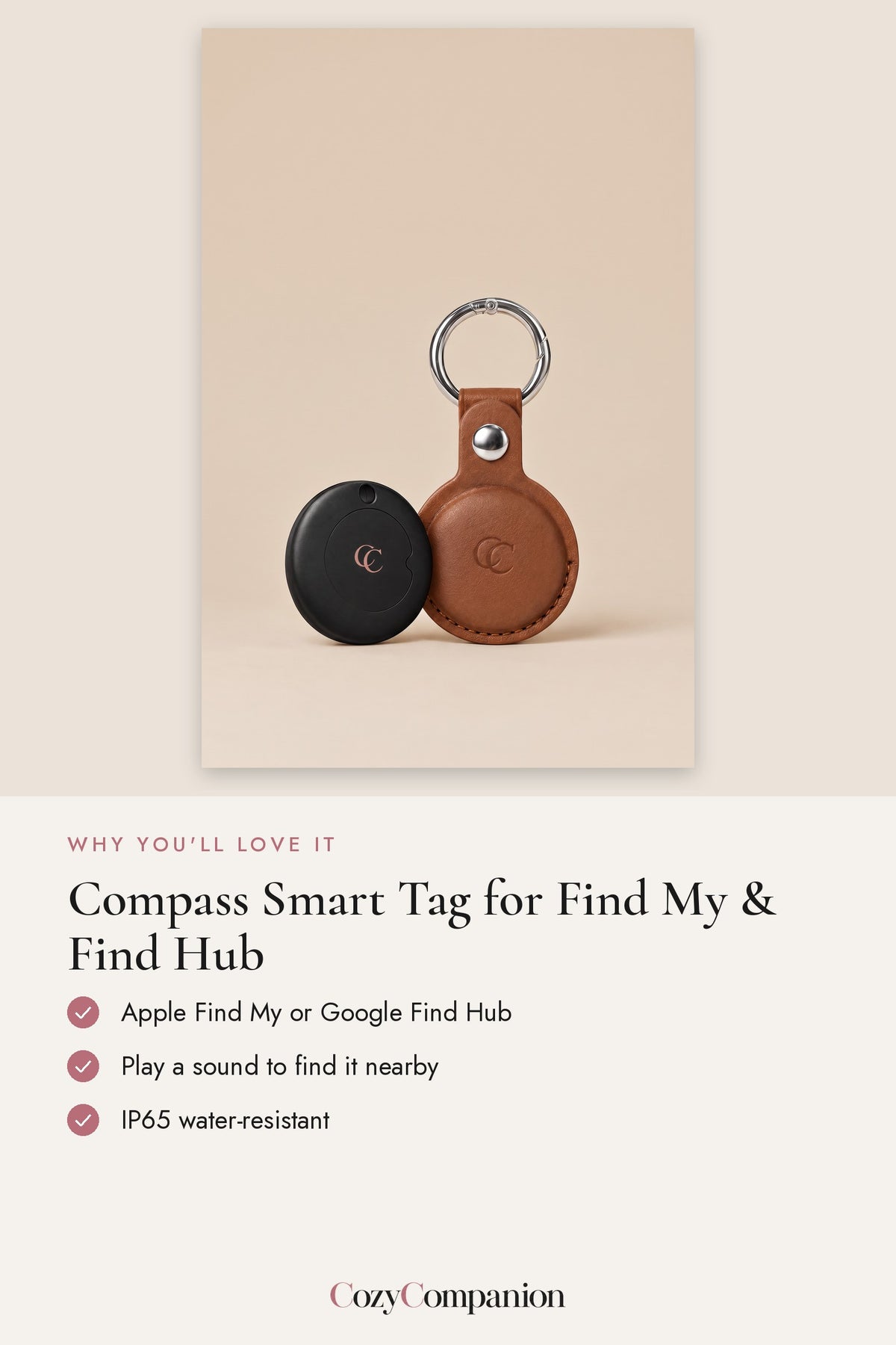 Compass Smart Tag for Find My & Find Hub: why you'll love it