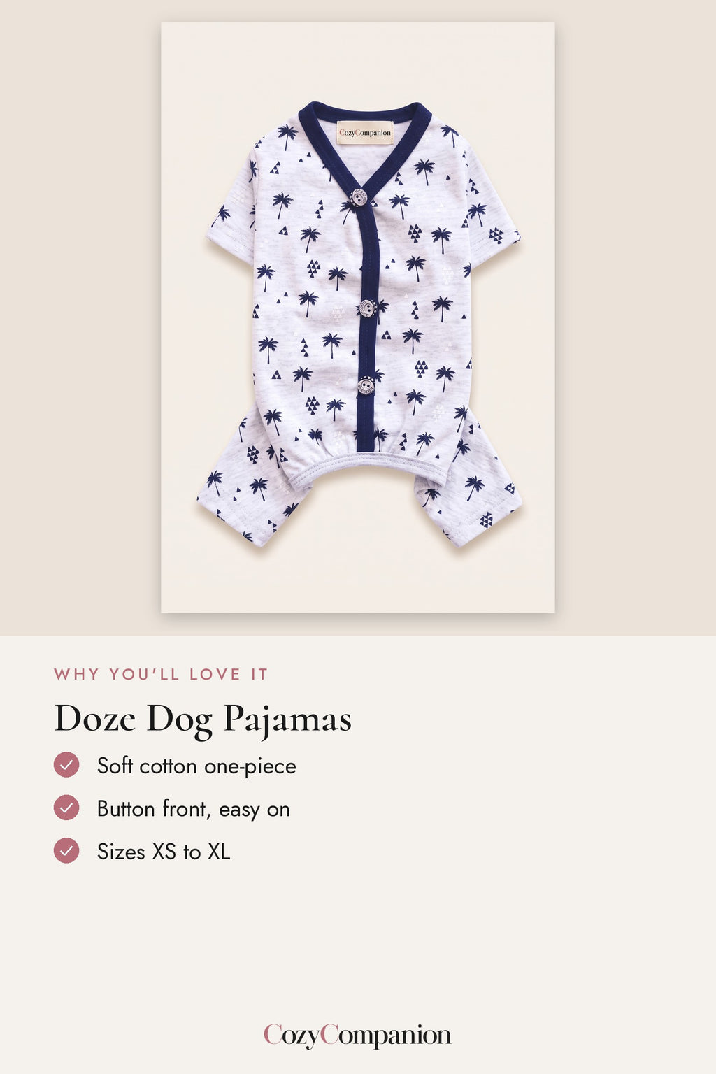 Doze Dog Pajamas: why you'll love it