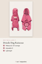 Drizzle Dog Raincoat: why you'll love it