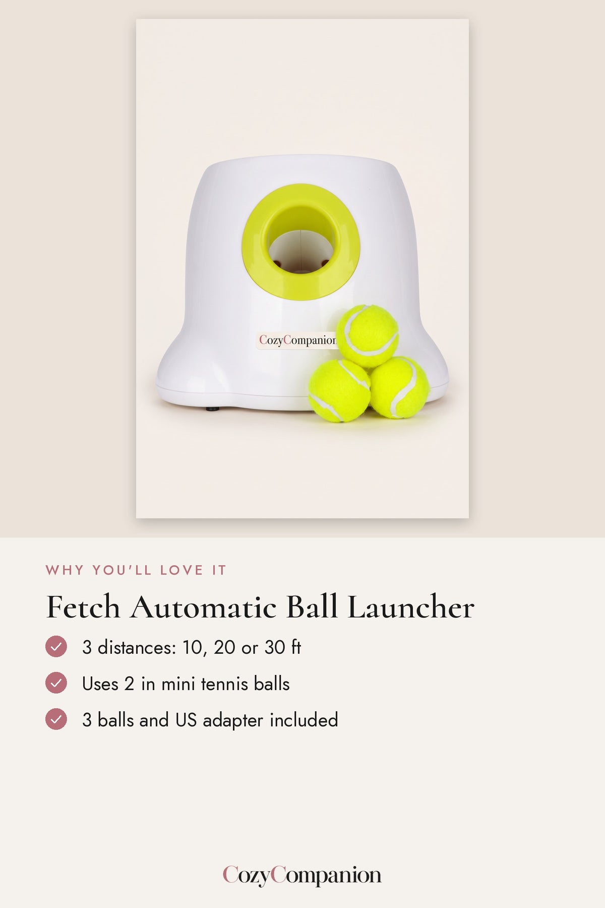 Fetch Automatic Ball Launcher: why you'll love it