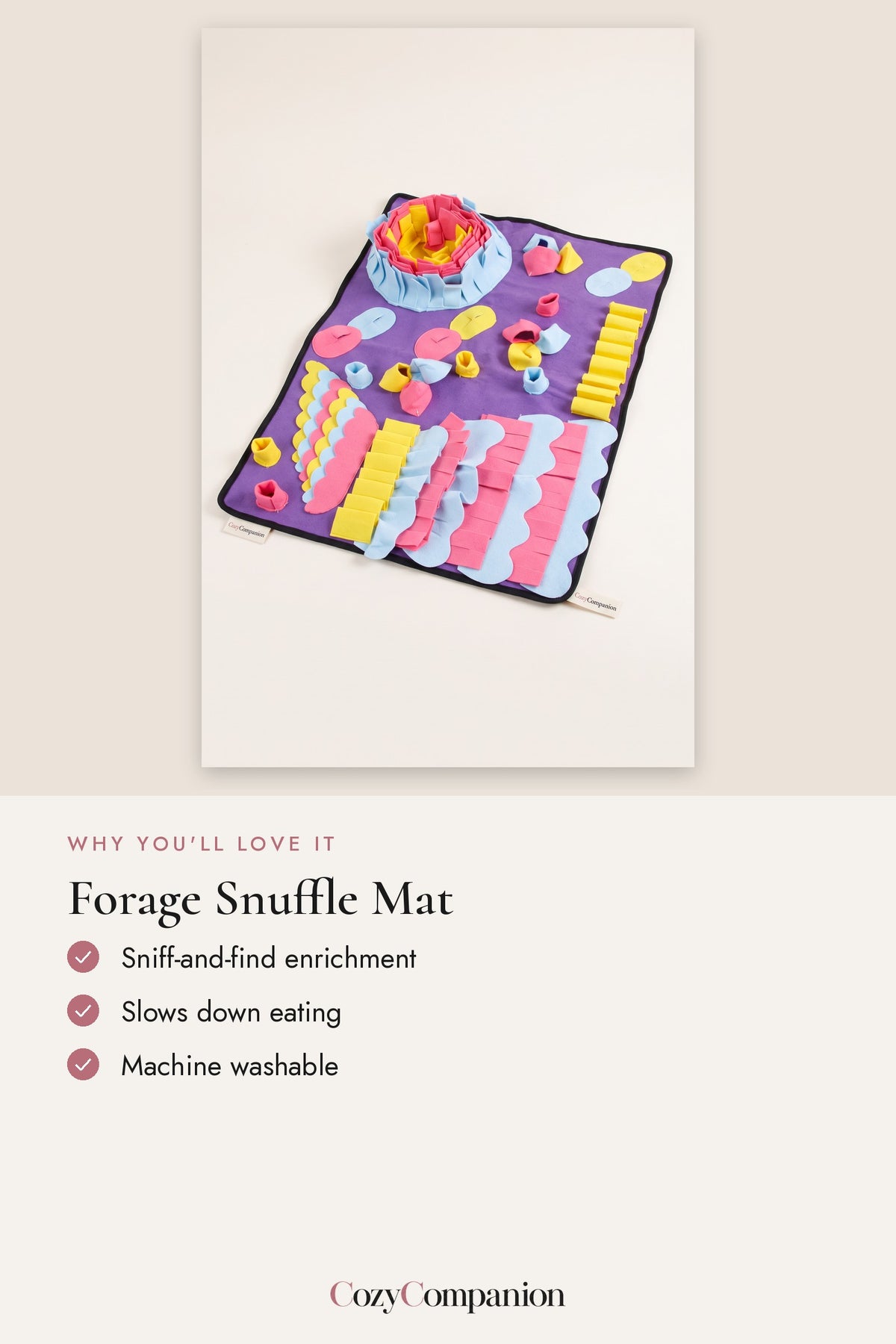 Forage Snuffle Mat: why you'll love it