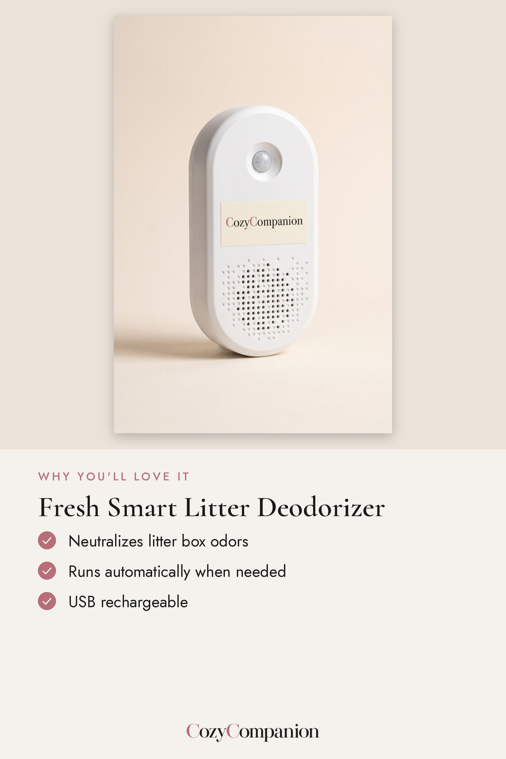 Fresh Smart Litter Deodorizer: why you'll love it