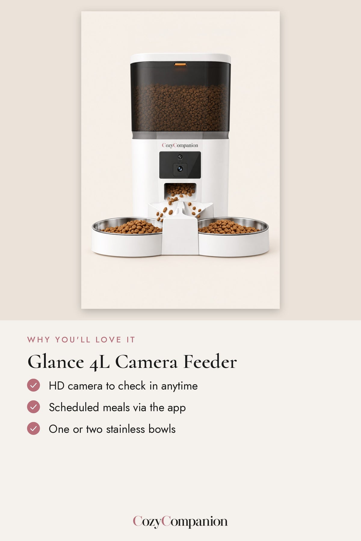 Glance 4L Camera Feeder: why you'll love it
