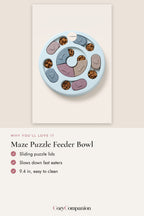 Maze Puzzle Feeder Bowl: why you'll love it