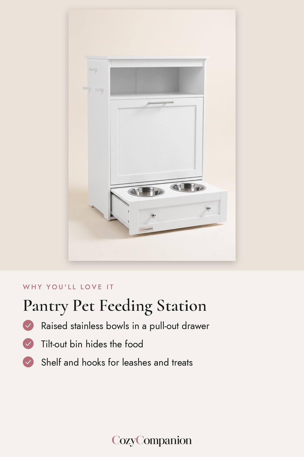 Pantry Pet Feeding Station: why you'll love it