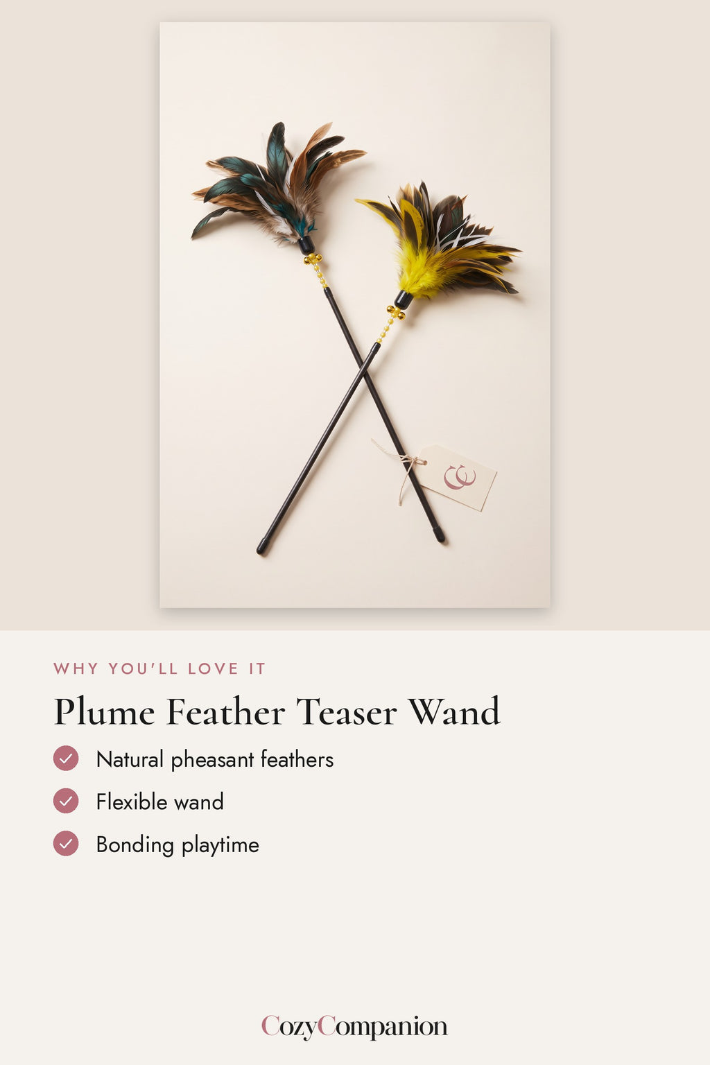 Plume Feather Teaser Wand: why you'll love it