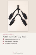 Puddle Suspender Dog Boots: why you'll love it