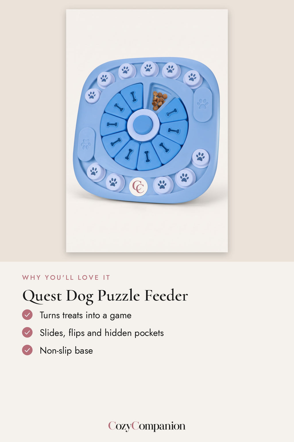 Quest Dog Puzzle Feeder: why you'll love it