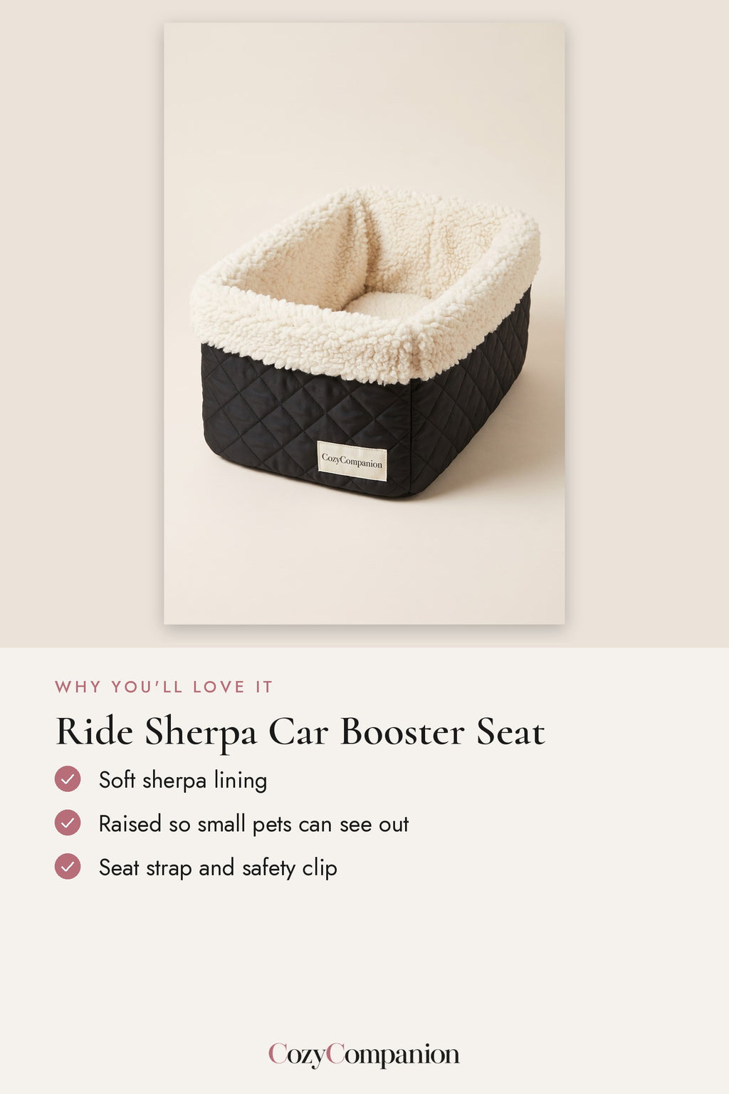 Ride Sherpa Car Booster Seat: why you'll love it