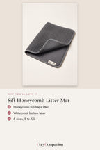Sift Honeycomb Litter Mat: why you'll love it