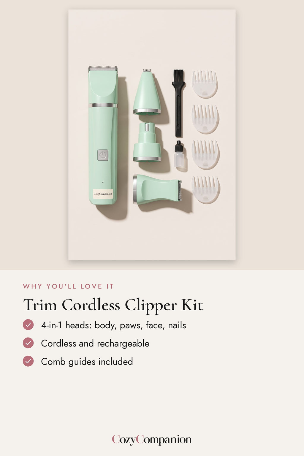 Trim Cordless Clipper Kit: why you'll love it