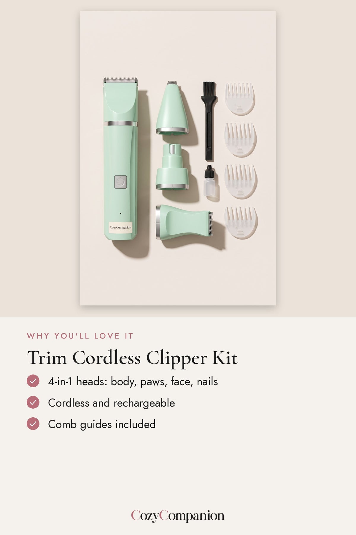 Trim Cordless Clipper Kit: why you'll love it