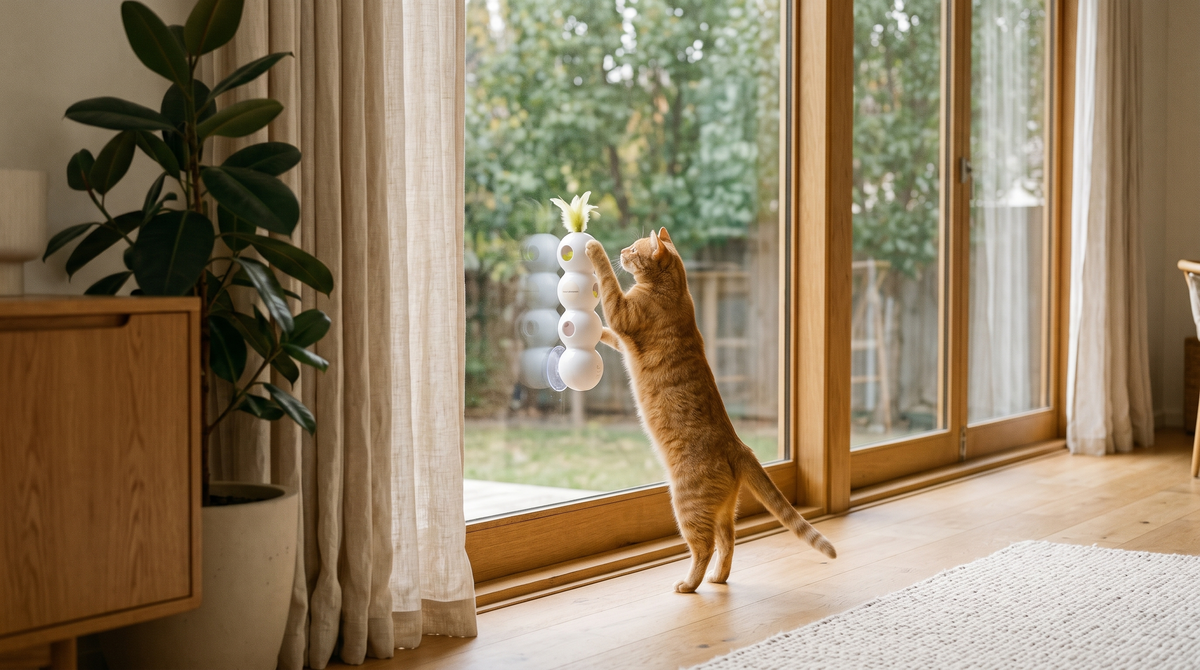 Wiggle Window Cat Teaser