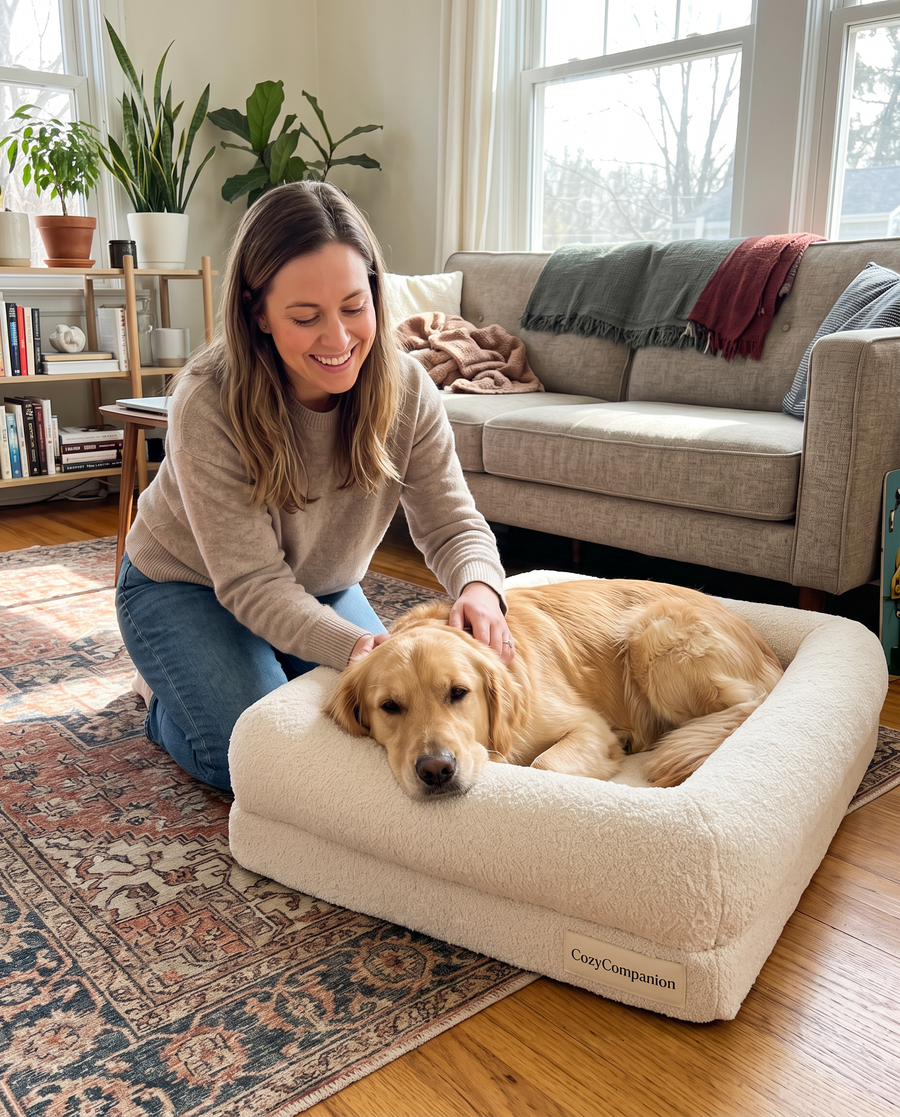 Billow Memory Foam Bolster Bed