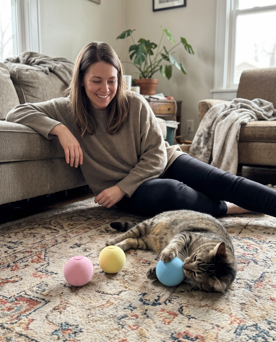 Chirp Catnip Ball
