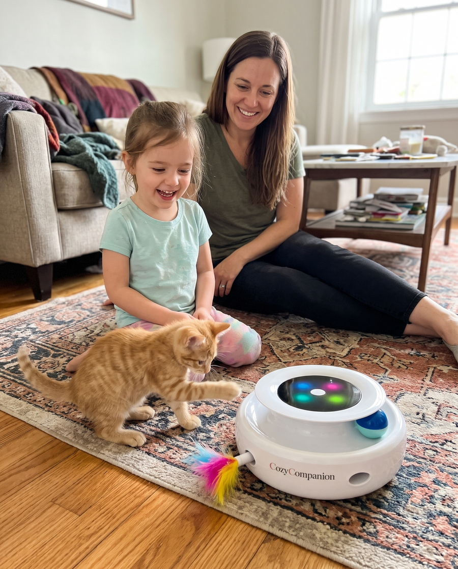 Flutter Cat Play Station