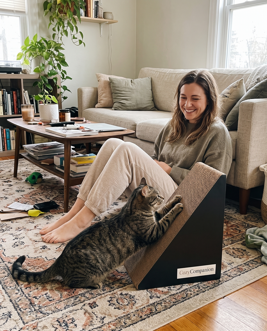 Peak Triangle Cat Scratcher