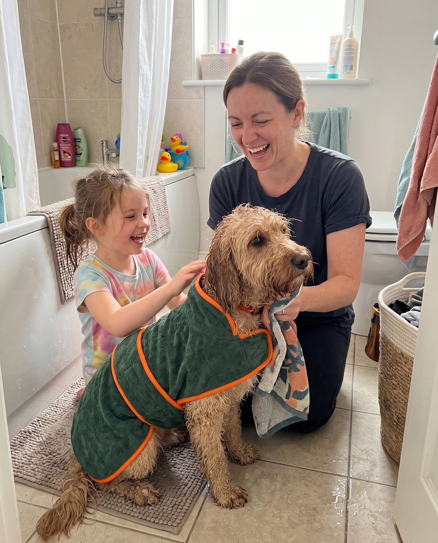 Splash Dog Bathrobe