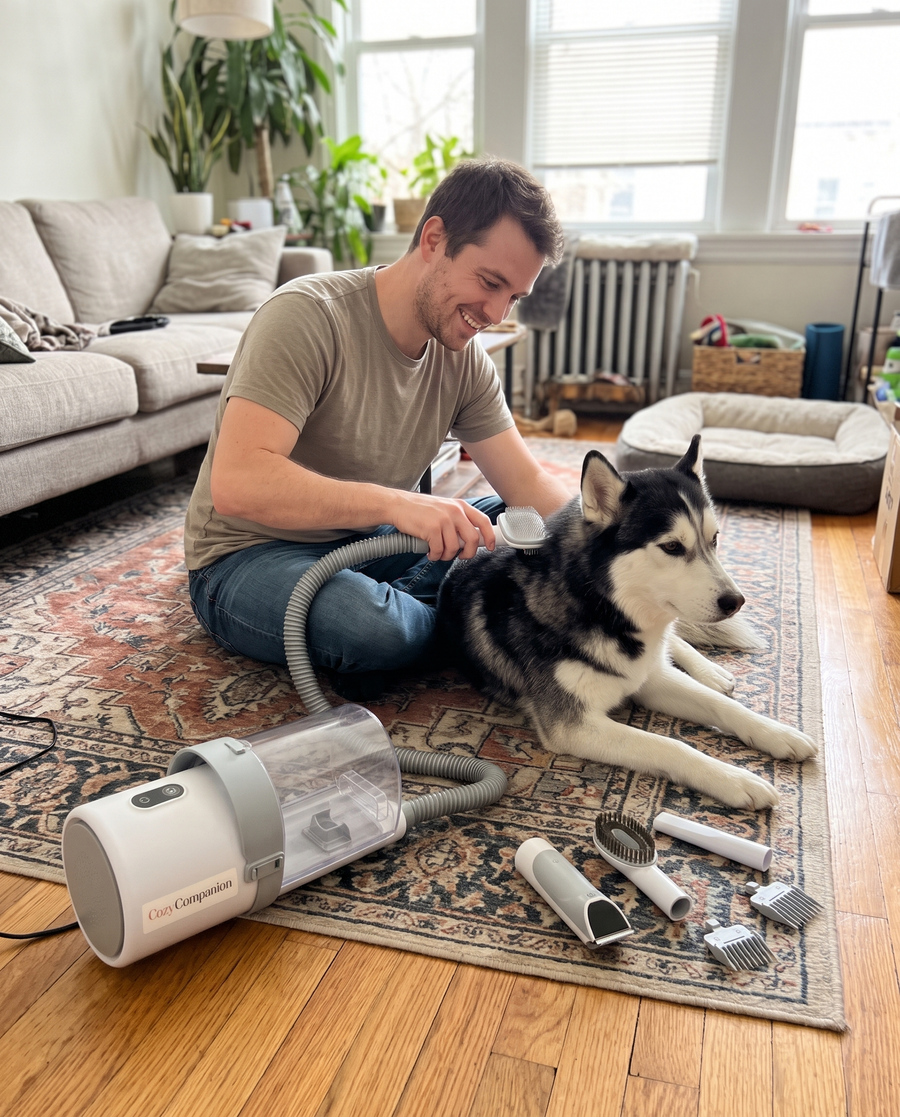 Sweep Grooming Vacuum Kit