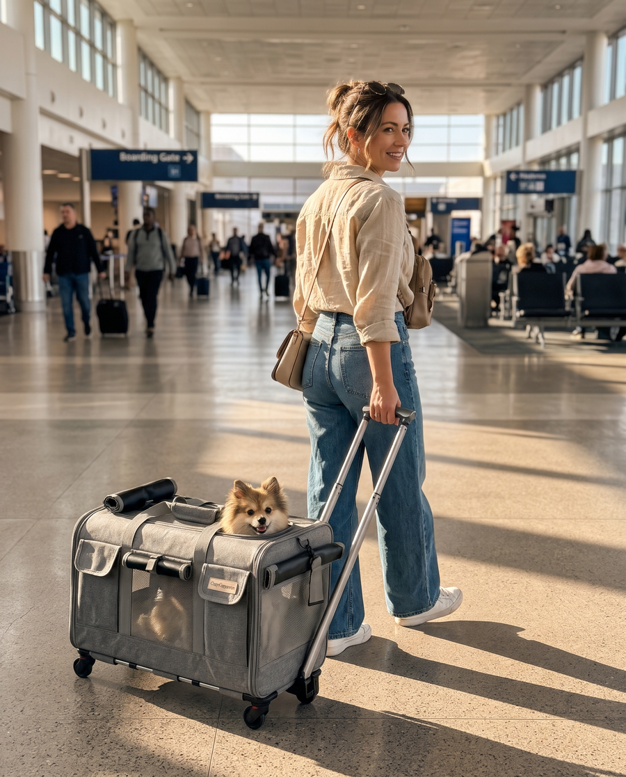 Voyage Rolling Pet Carrier