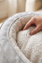 Cocoon deep sleep bed bolster close-up
