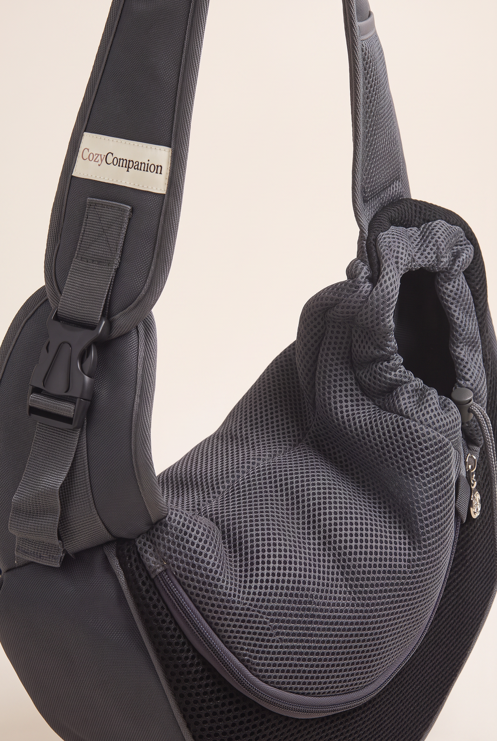 Close-up detail of the Cradle sling