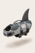 Fin dog life jacket with shark fin