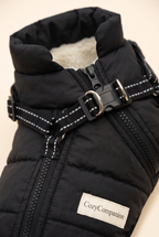 Close-up detail of the Frost winter jacket