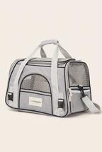 Jetset soft pet carrier in light gray