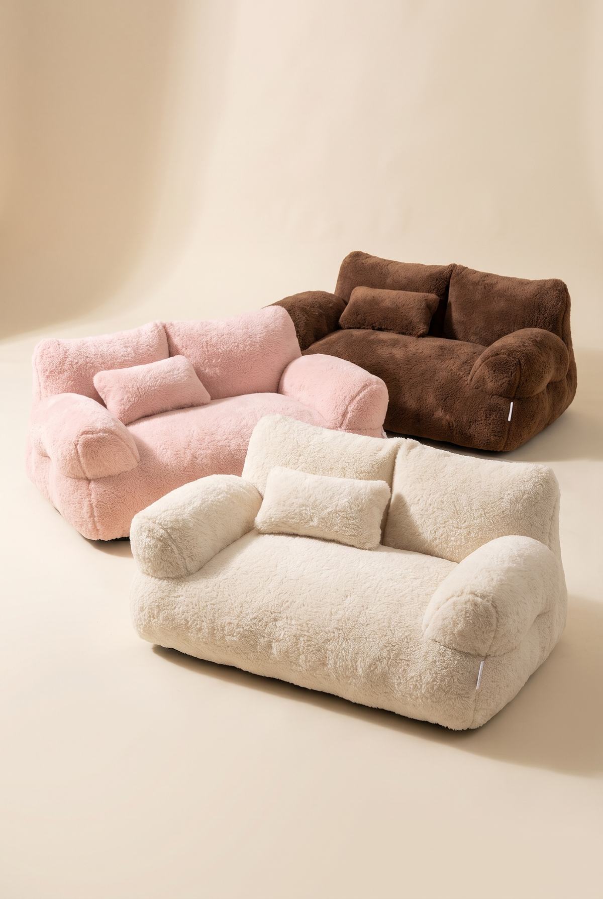 Lounge Plush Pet Sofa colors