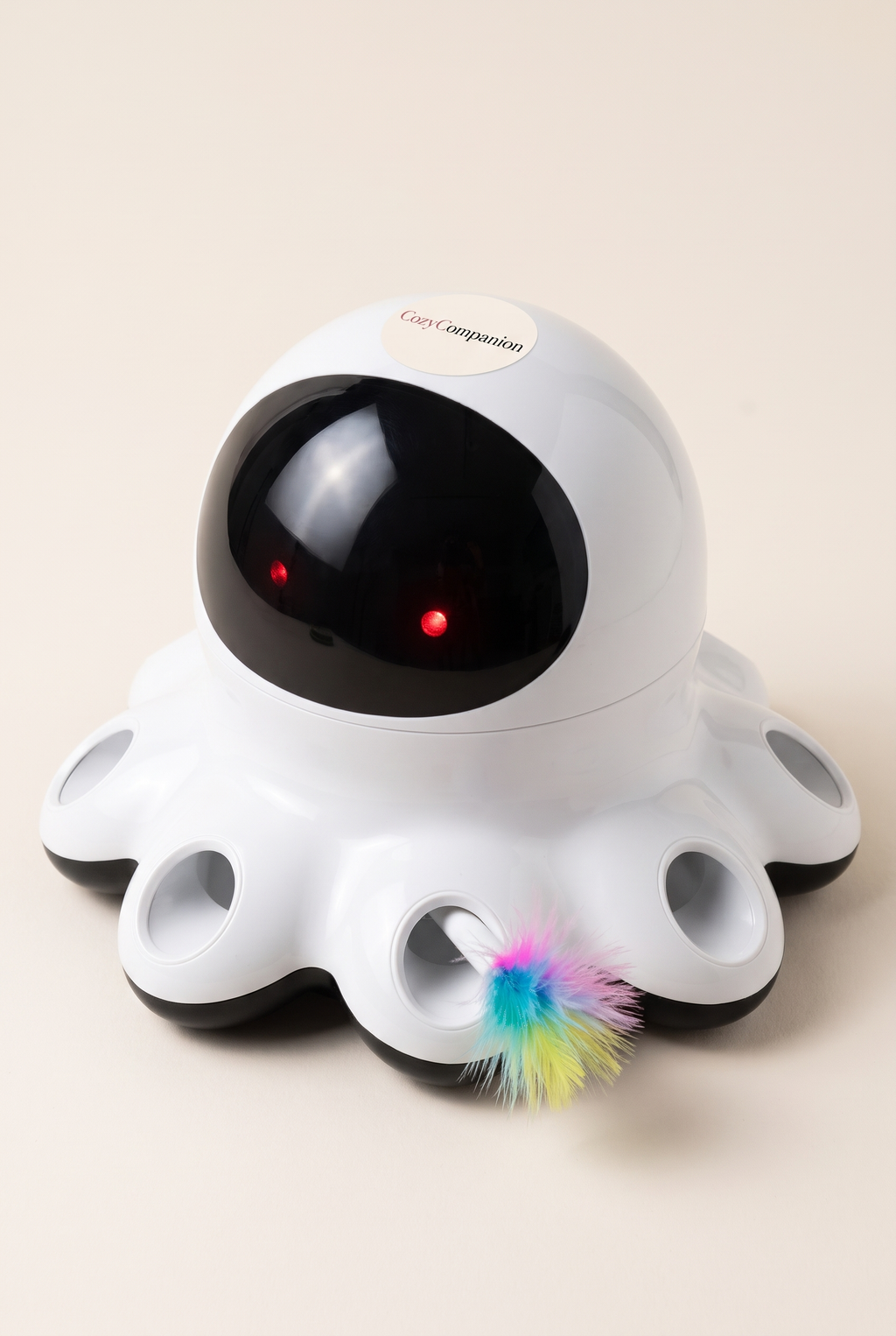 Pounce automatic feather cat toy
