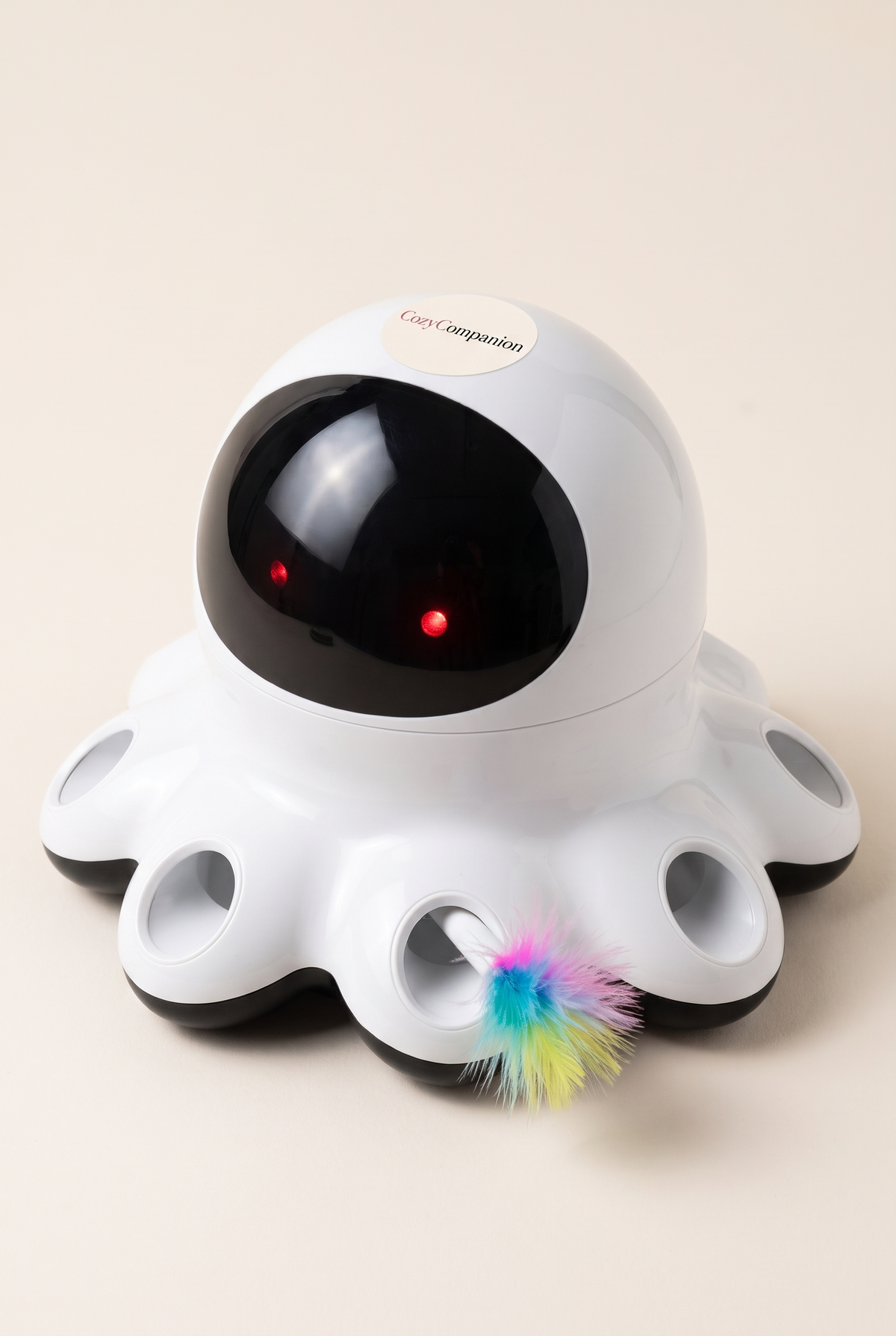 Pounce automatic feather cat toy