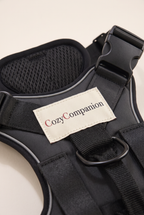 Close-up detail of the Stride harness