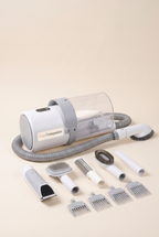 Sweep grooming vacuum kit